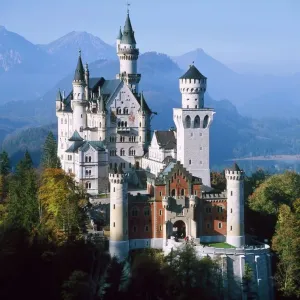 Neuschwanstein Castle Print, Fussen Bavaria Germany Neuschwanstein Castle Print, Fussen Bavaria Germany