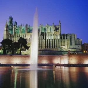 Palma Cathedral Print, Mallorca, Spain Palma Cathedral Print, Mallorca, Spain