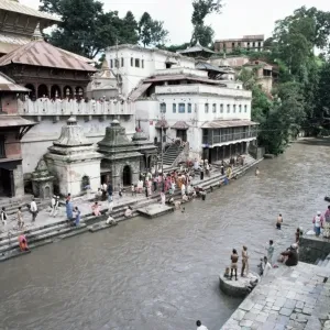 Pashupatinath Temple Print, Nepal Pashupatinath Temple Print, Nepal