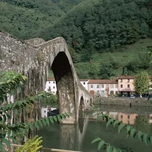 Pont du Diable (Devils Bridge) Print, Borgo a Mozzano Pont du Diable (Devils Bridge) Print, Borgo a Mozzano