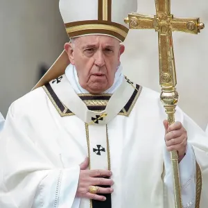 Pope Francis Easter Mass Print Pope Francis Easter Mass Print