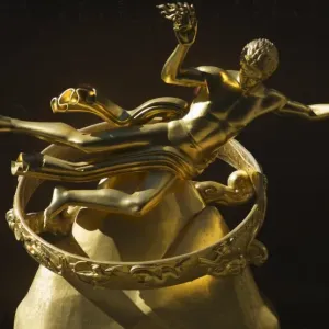 Prometheus Statue Print, Rockefeller Center, Manhattan Prometheus Statue Print, Rockefeller Center, Manhattan