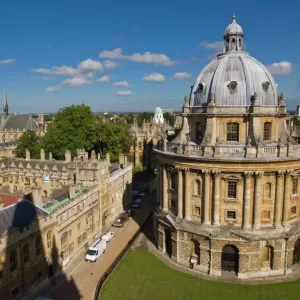 Print of Radcliffe Camera in Oxford, England Print of Radcliffe Camera in Oxford, England