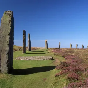 Ring of Brodgar Print: A 27-stone stone circle in Scotland Ring of Brodgar Print: A 27-stone stone circle in Scotland
