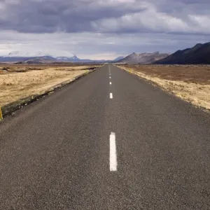 Icelandic Landscape Print: Road to Husavik
