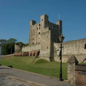 Castillo de Rochester en Rochester del Reino Unido en Inglaterra Europa Castillo de Rochester en Rochester del Reino Unido en Inglaterra Europa