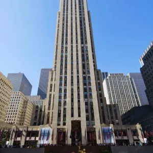 The Rockefeller Center Print The Rockefeller Center Print