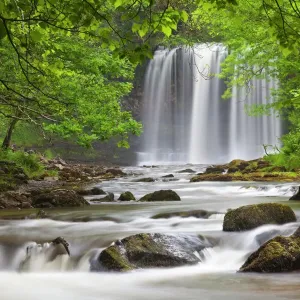 Sgwd yr Eira Waterfall Print, Brecon Beacons, Wales