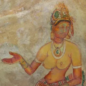WorldInPrint: Sigiriya Damsels Print, UNESCO Site WorldInPrint: Sigiriya Damsels Print, UNESCO Site