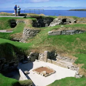 Skara Brae Print: Ancient Orkney Village Landscape Skara Brae Print: Ancient Orkney Village Landscape