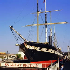 SS Great Britain Print - Historical Ship Artwork