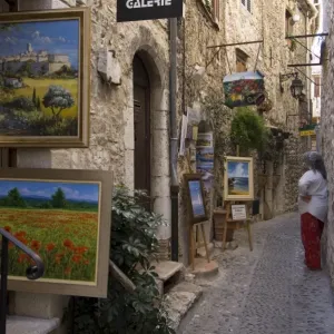St. Paul de Vence Print, a photograph of the village in France St. Paul de Vence Print, a photograph of the village in France