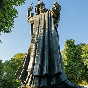 Gregory of Nin Statue Print Gregory of Nin Statue Print