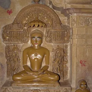 Jain Temple Interior Print, Jaisalmer, India Jain Temple Interior Print, Jaisalmer, India