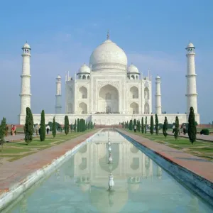 The Taj Mahal Print, Agra India The Taj Mahal Print, Agra India