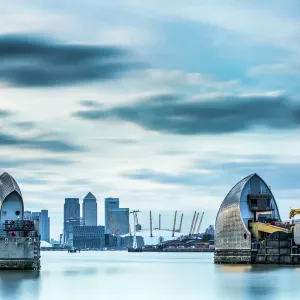 Thames Barrier Print, London Thames Barrier Print, London