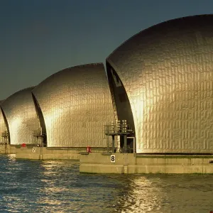 Thames Flood Barrier Print