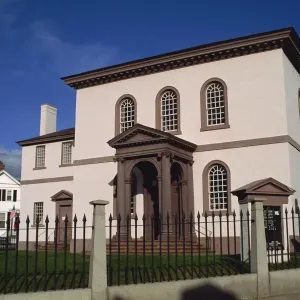 Print of the Touro Synagogue, 1759 Print of the Touro Synagogue, 1759