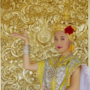 Traditional Thai Dance Print Traditional Thai Dance Print