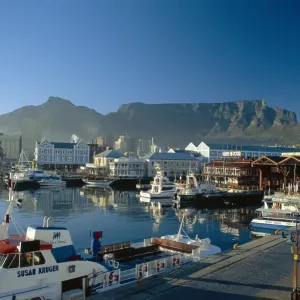 Table Mountain Print, Cape Town Cityscape Table Mountain Print, Cape Town Cityscape