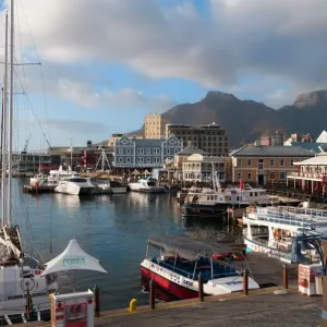 V & A Waterfront Print with Table Mountain, Cape Town V & A Waterfront Print with Table Mountain, Cape Town