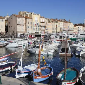View of Harbour, Saint-Tropez Print View of Harbour, Saint-Tropez Print