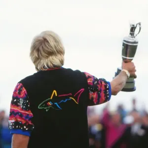 1993 Open Championship Print - Greg Norman at Royal St Georges 1993 Open Championship Print - Greg Norman at Royal St Georges