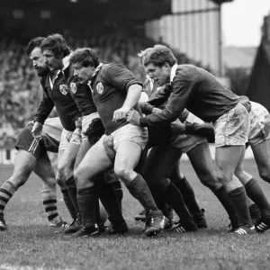 Ireland Rugby Team at Lansdowne Road Print