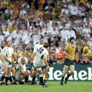 2003 World Cup Final Print: Jonny Wilkinson's Winning Drop Goal