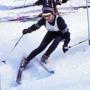 Isabel Mabey 1970 FIS World Cup Print Isabel Mabey 1970 FIS World Cup Print