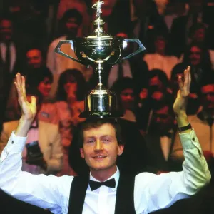 Steve Davis 1987 Snooker World Champion Print