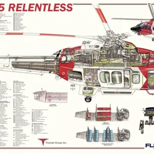 Bell 525 Print Cutaway Bell 525 Print Cutaway