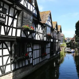 Canterbury Print - Kent Cityscape Canterbury Print - Kent Cityscape