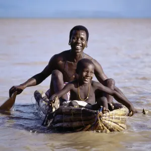 Lake Baringo Print - Red Waters in a Shallow Basin Lake Baringo Print - Red Waters in a Shallow Basin