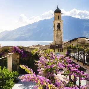 Limone, Garda Lake Panorama Print, Lombardy, Italy Limone, Garda Lake Panorama Print, Lombardy, Italy