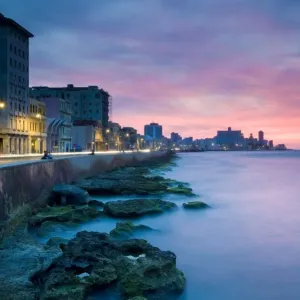 Der Malecón in Havanna, Kuba