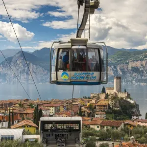 Monte Baldo Aerial Tramway Print Monte Baldo Aerial Tramway Print
