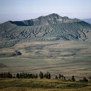 Mount Longonot Print: Volcanic Landscape, 9,110 Feet Mount Longonot Print: Volcanic Landscape, 9,110 Feet