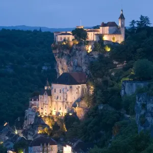 Rocamadour Print, Dordogne Landscape Rocamadour Print, Dordogne Landscape