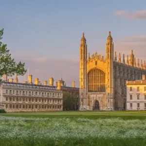 Print of The Backs, Kings College Chapel Print of The Backs, Kings College Chapel