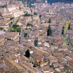 View over Modica Print, a photograph of Sicily's landscape View over Modica Print, a photograph of Sicily's landscape