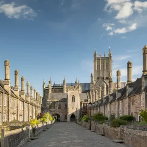 Wells Cathedral Print: Wells, Somerset, England Wells Cathedral Print: Wells, Somerset, England