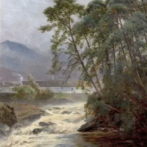 Sur le port de Killin dans les Highlands du Perth et Kinross en Écosse Sur le port de Killin dans les Highlands du Perth et Kinross en Écosse