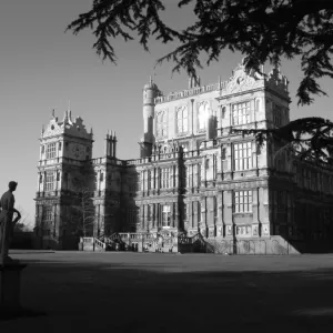 Wollaton Hall Print with Statue Wollaton Hall Print with Statue