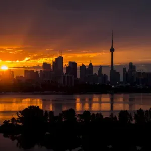 Toronto Skyline Print Toronto Skyline Print