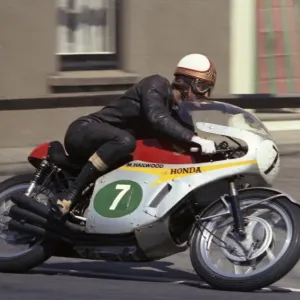 Mike Hailwood verlässt Ramsey - 1967 Leichtgewichtiges Isle of Man TT