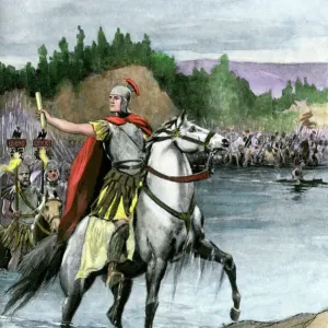 Julius Caesar Crossing the Rubicon Print