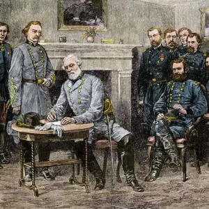 Appomattox Court House Surrender Print