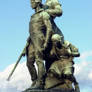 Bronze Statue Print of Lewis and Clark with Sacagawea Bronze Statue Print of Lewis and Clark with Sacagawea