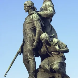 Bronze Statue Print of Lewis and Clark with Sacagawea Bronze Statue Print of Lewis and Clark with Sacagawea